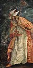 Nicholas Paintings - St Nicholas by Jacopo Robusti Tintoretto